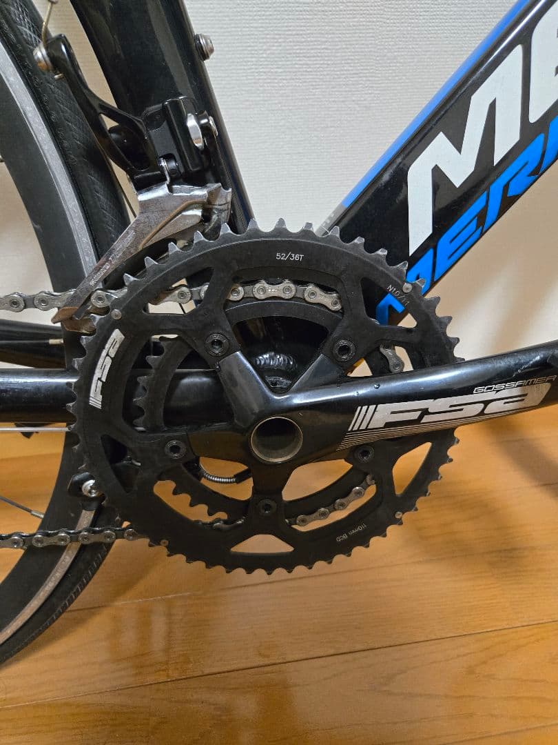 MERIDA REACTO 400 ロードバイク ブラック/ホワイト/ブルー