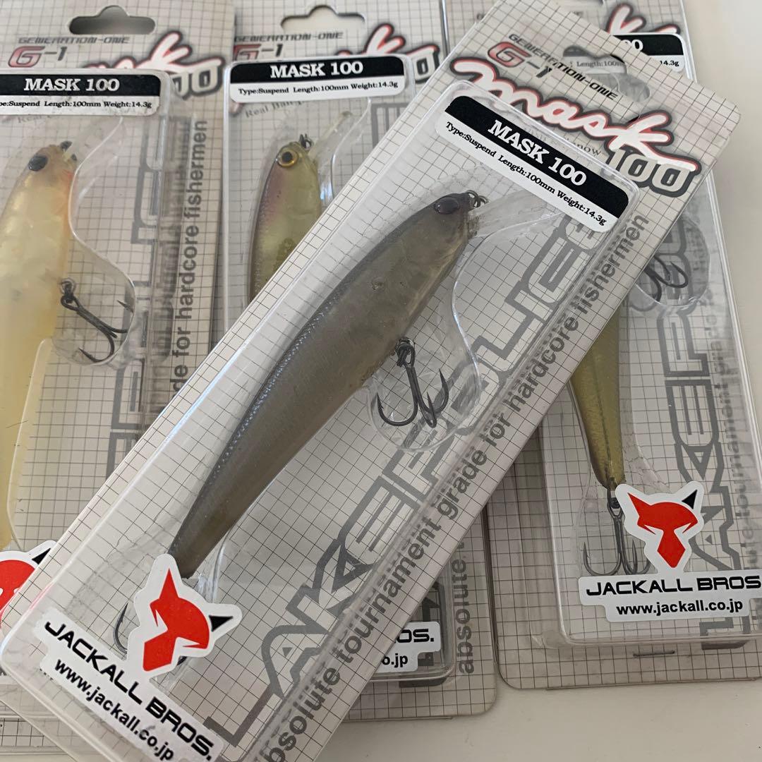 ジャッカル　レイクポリス　廃盤　マスク100 検　ヴァルナ　GCミノー ワンテン