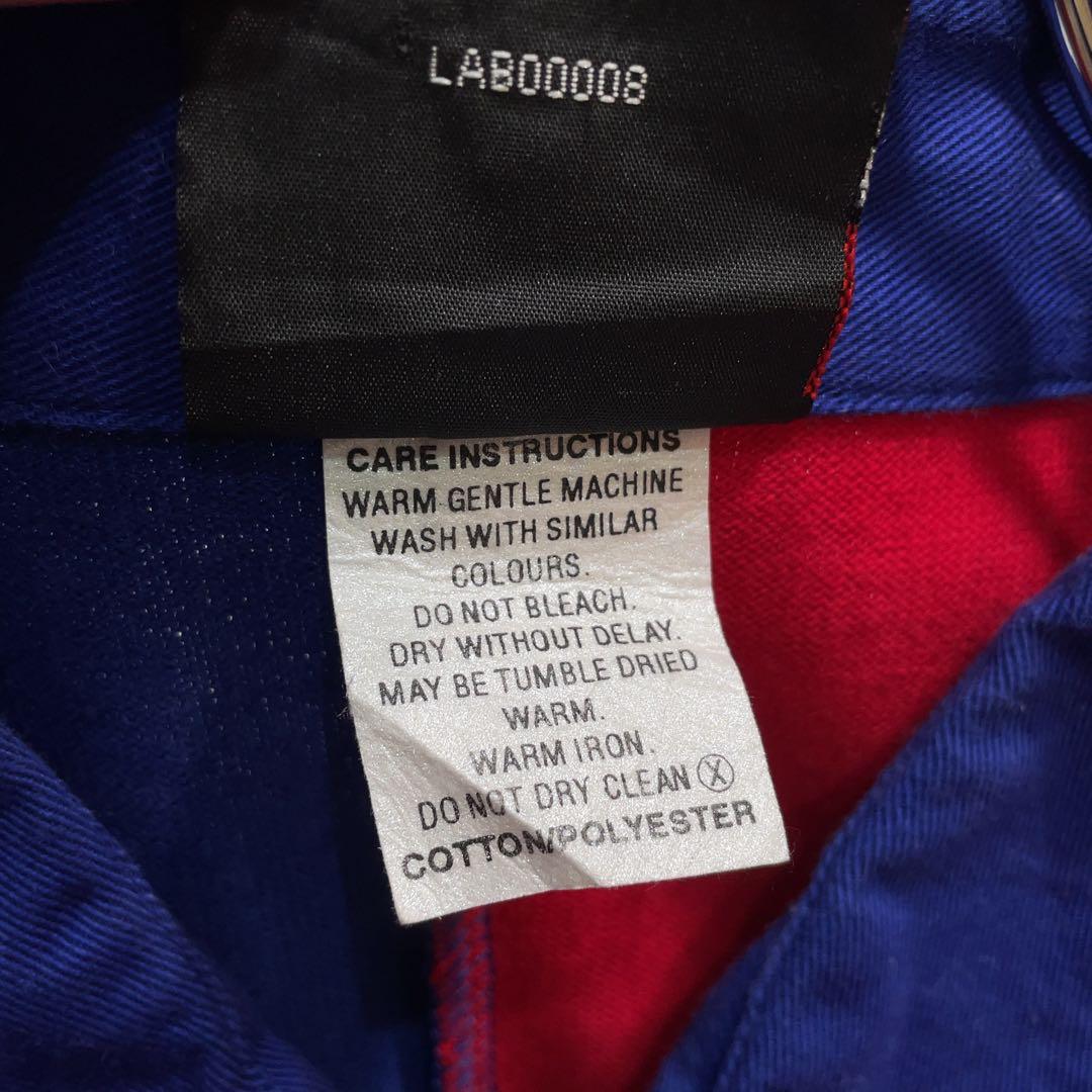 希少 90s カンタベリー ラガーシャツ オーストラリア製 XXL 企業刺繍