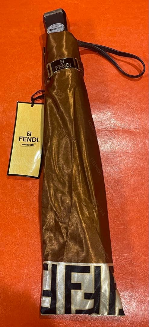 【yy0110】FENDI フェンディ ズッカ柄 折りたたみ傘 2本