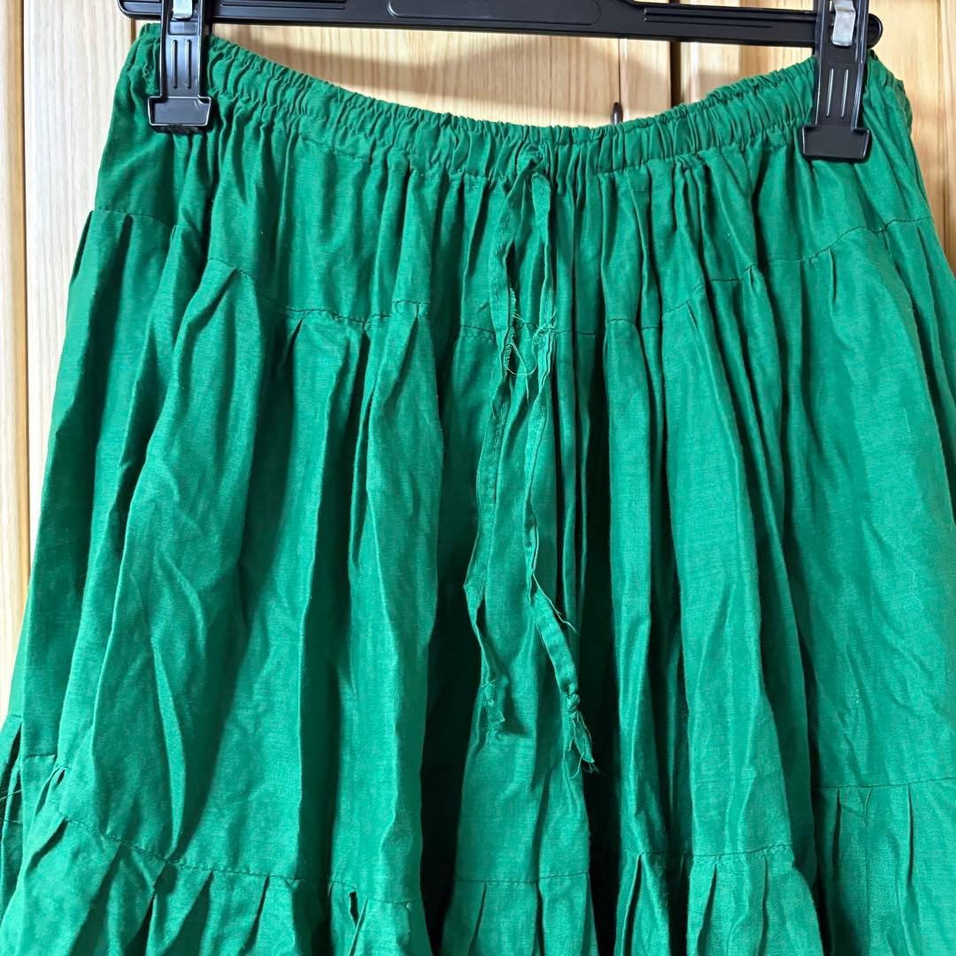 美品 ベリーダンス 25ヤード スカート トライバル ジプシー