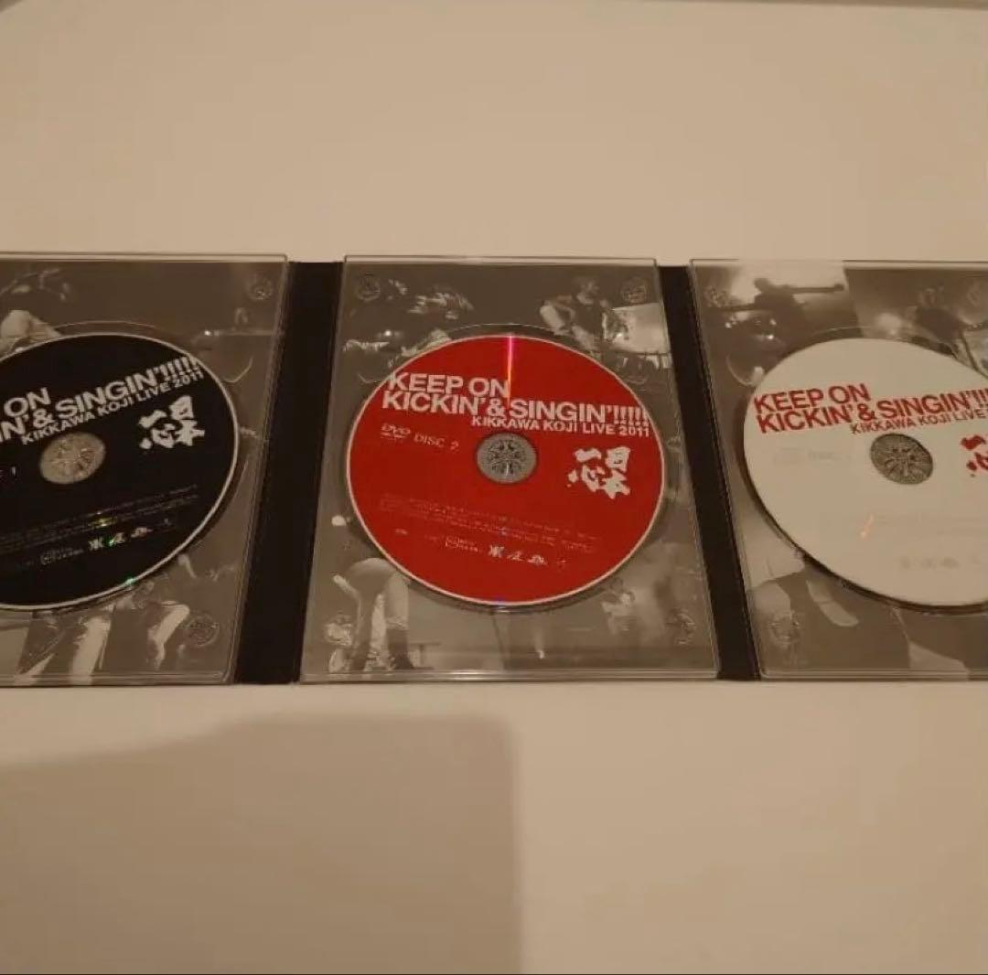 吉川晃司 KEEP ON KICKIN' & SINGIN'! 初回限定盤DVD