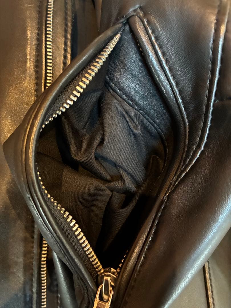 BEAUTY&YOUTH UNITEDARROWS レザーライダースジャケット