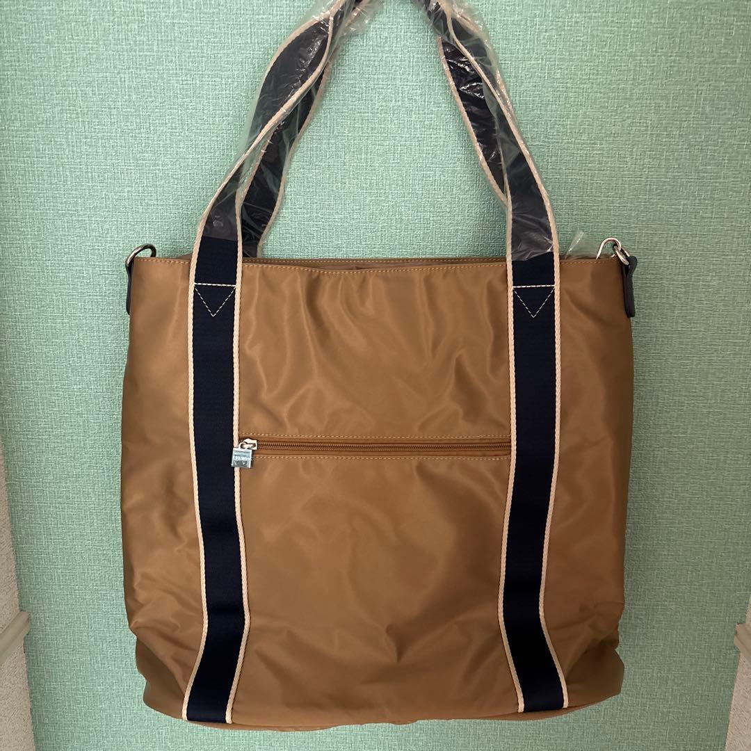 きた　FILA VL9250 ベージュ トートバッグ