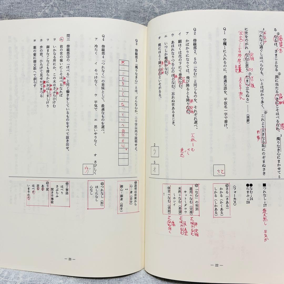 '94／'95冬期直前講習会　古文ゼミ　土屋博映　代々木ゼミナール