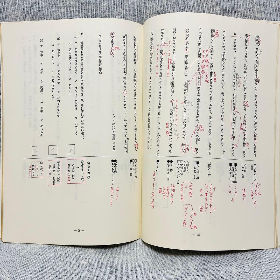 '94／'95冬期直前講習会　古文ゼミ　土屋博映　代々木ゼミナール