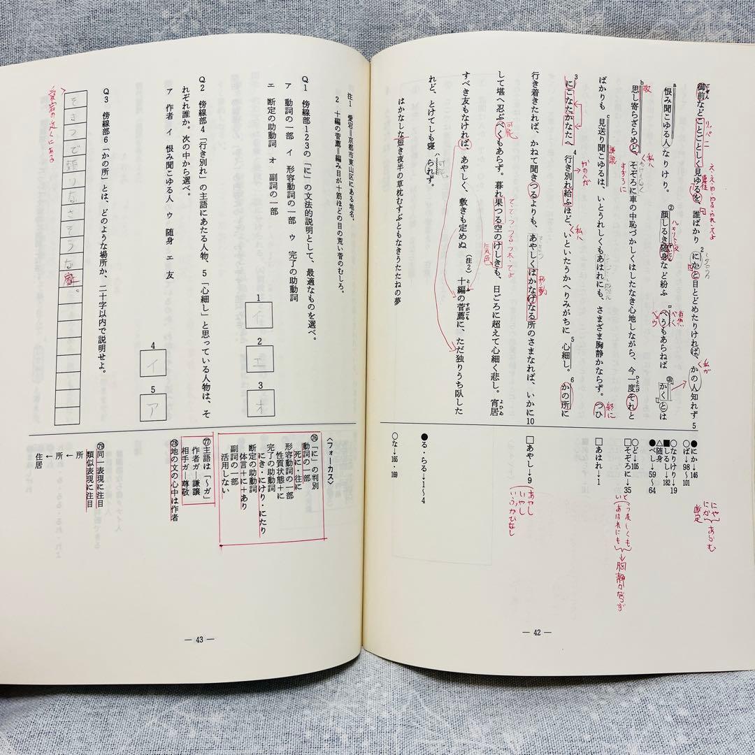 '94／'95冬期直前講習会　古文ゼミ　土屋博映　代々木ゼミナール
