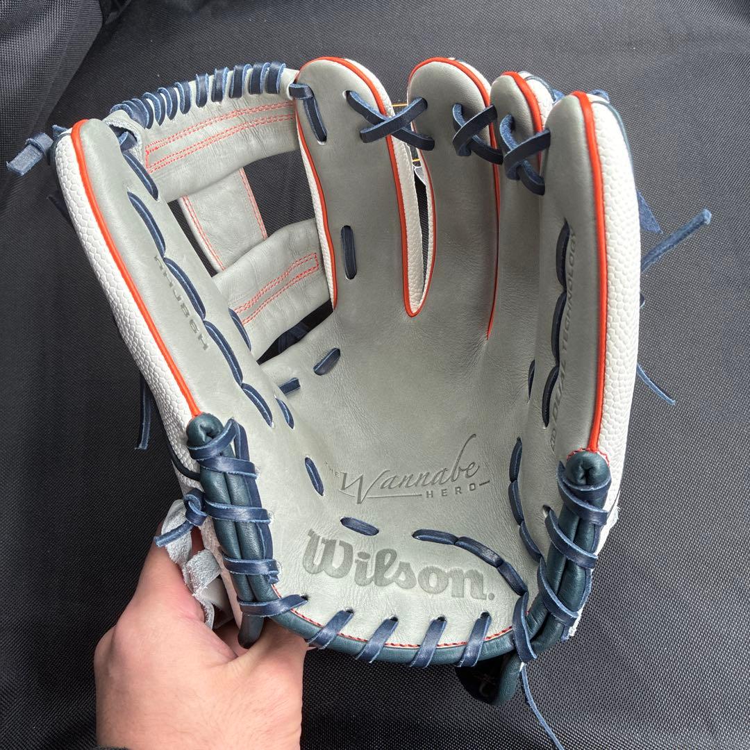 ウイルソン　野球 一般軟式グローブ 内野手 ワナビーヒーローDUAL内野手用86