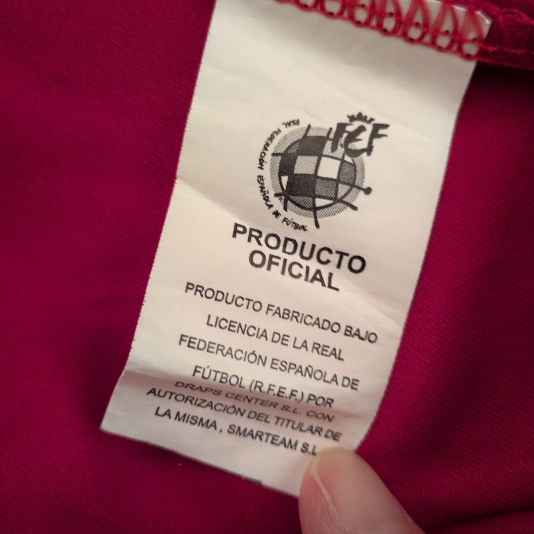 スペイン代表 赤 Vネックシャツ 2008