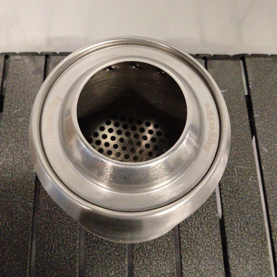 二次燃焼焚き火台　収納袋付き