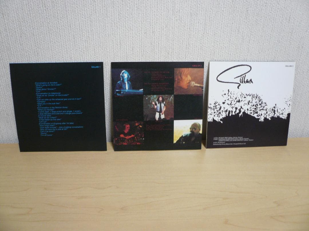 【紙ジャケ】GILLAN「THE SINGLES +P (11CDS+DVD）」