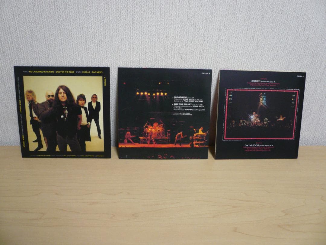 【紙ジャケ】GILLAN「THE SINGLES +P (11CDS+DVD）」