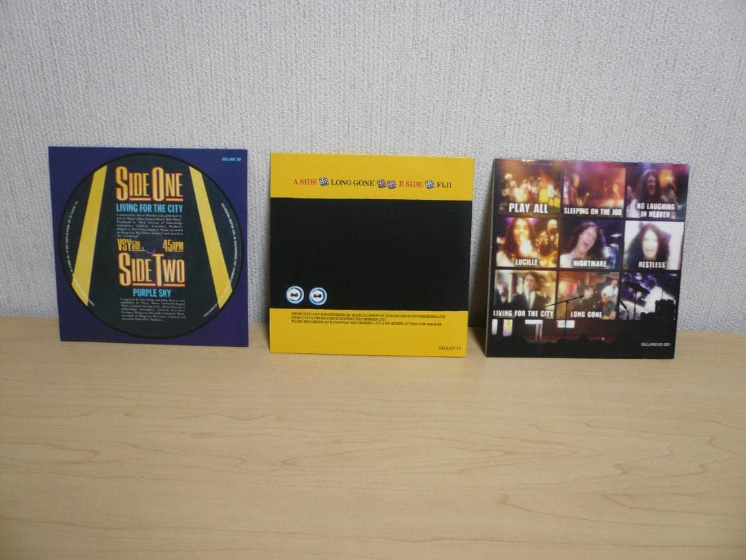 【紙ジャケ】GILLAN「THE SINGLES +P (11CDS+DVD）」