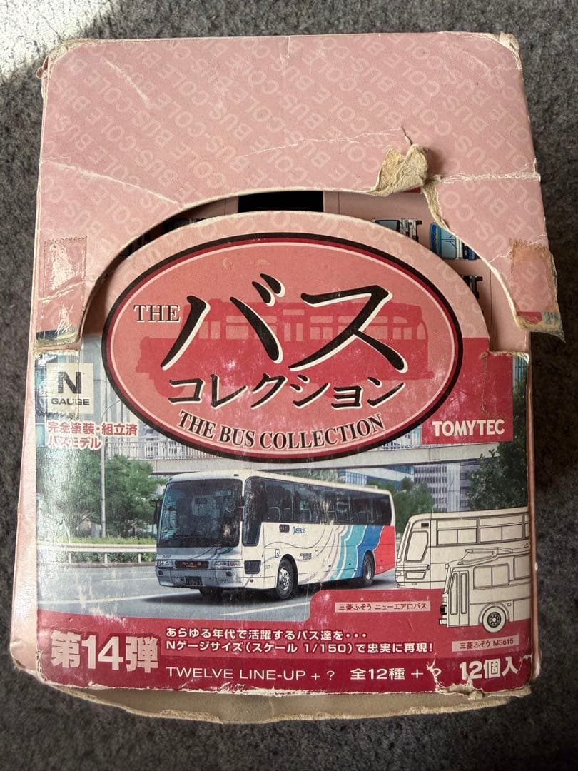 TOMY TEC バスコレクション 第14弾 バスセット 12台