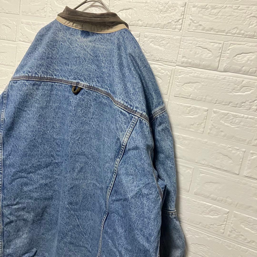 ●FA16【US輸入】 セントジョンズベイ Gジャン ブルー系 メンズ【3XL】