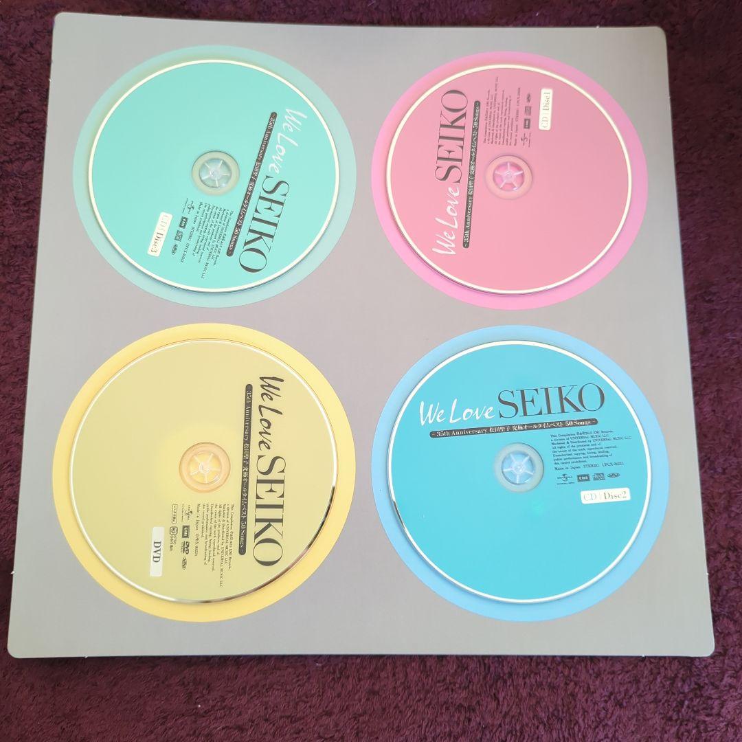 退院セール！松田聖子WeLoveSEIKO 完全生産限定CD DVD４枚組セット