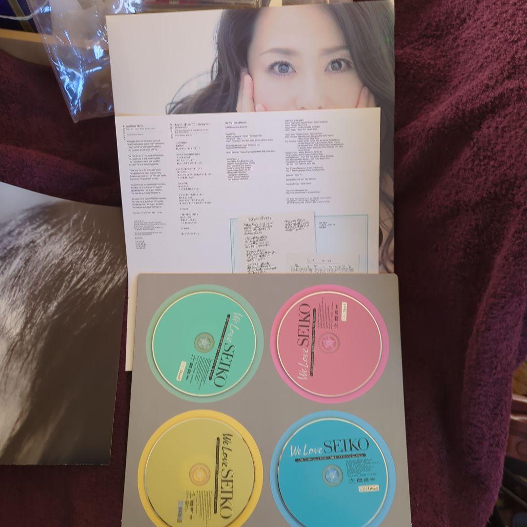 退院セール！松田聖子WeLoveSEIKO 完全生産限定CD DVD４枚組セット