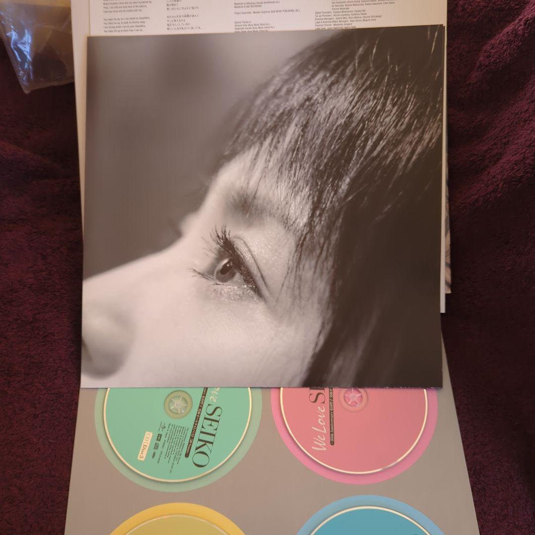 退院セール！松田聖子WeLoveSEIKO 完全生産限定CD DVD４枚組セット