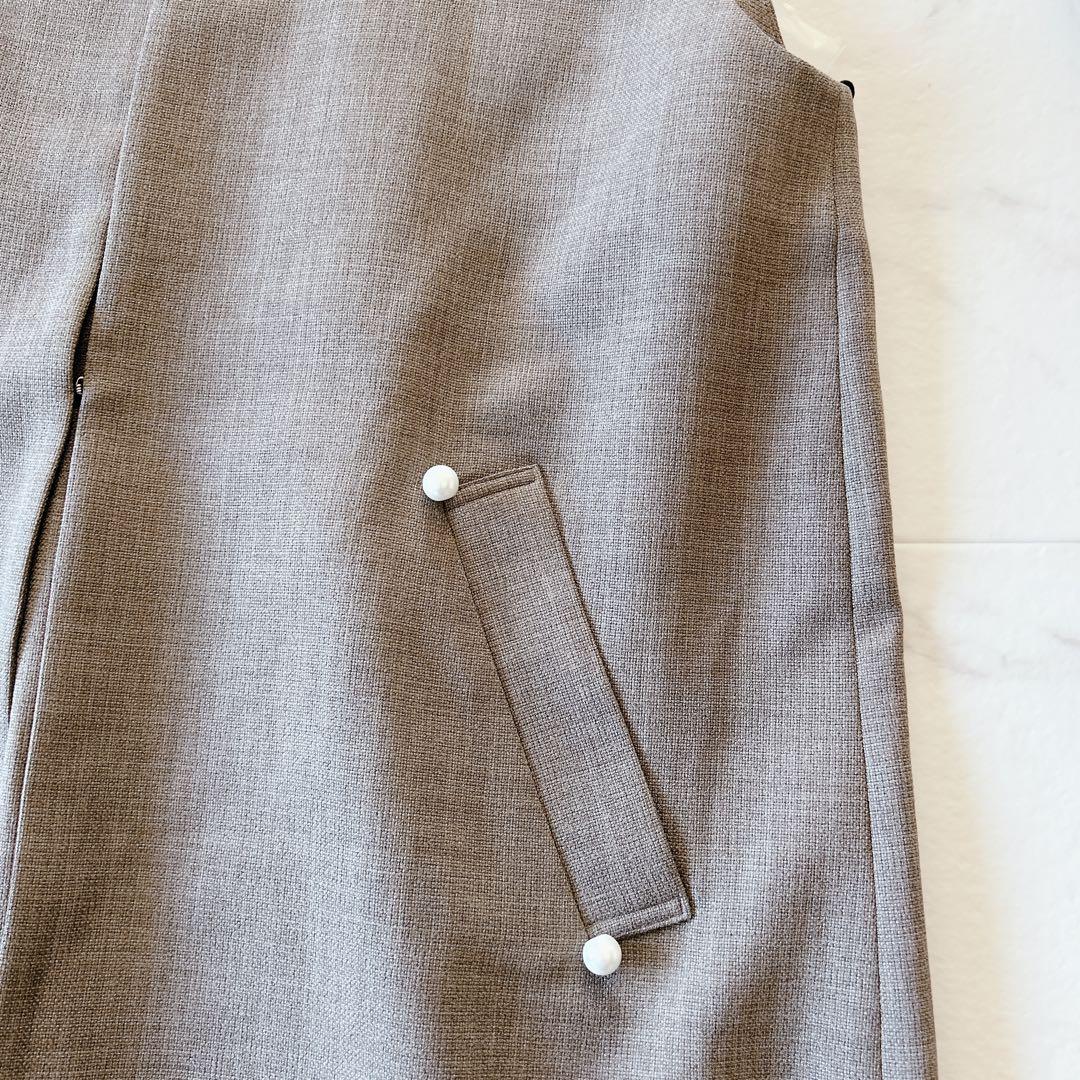 新品タグ付き Vin ポイントパールジレ ems ボウタイブラウス セット