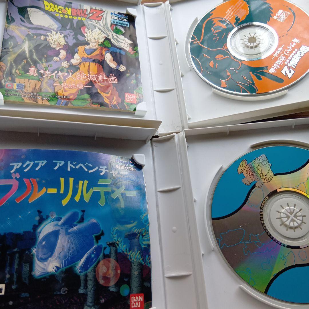 バンダイ プレイディア 本体　ソフト６本付き　本体箱無し。