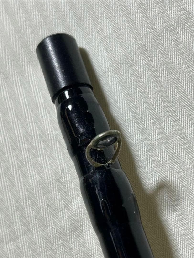 良品　宇崎日新　NISSIN　釣竿　黒鯛　チヌ用　天然木リール　糸　取説有り