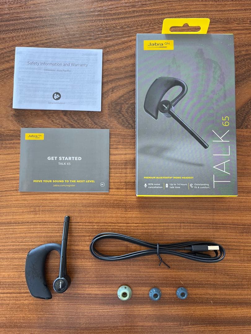 Jabra Talk 65 ワイヤレス片耳ヘッドセット