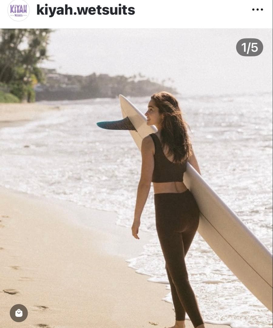 KIYAH WETSUITS ハイウエストレギンス　タンク　セット　サイズM