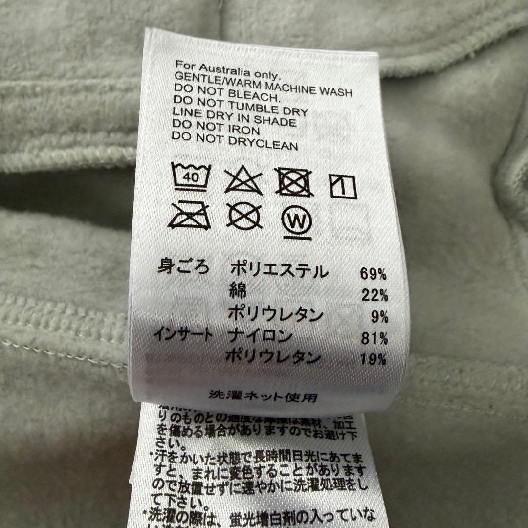 オークリー　裏起毛　ブルゾン　ジャケット　スカルロゴ　ゴルフウェア　グレー　M