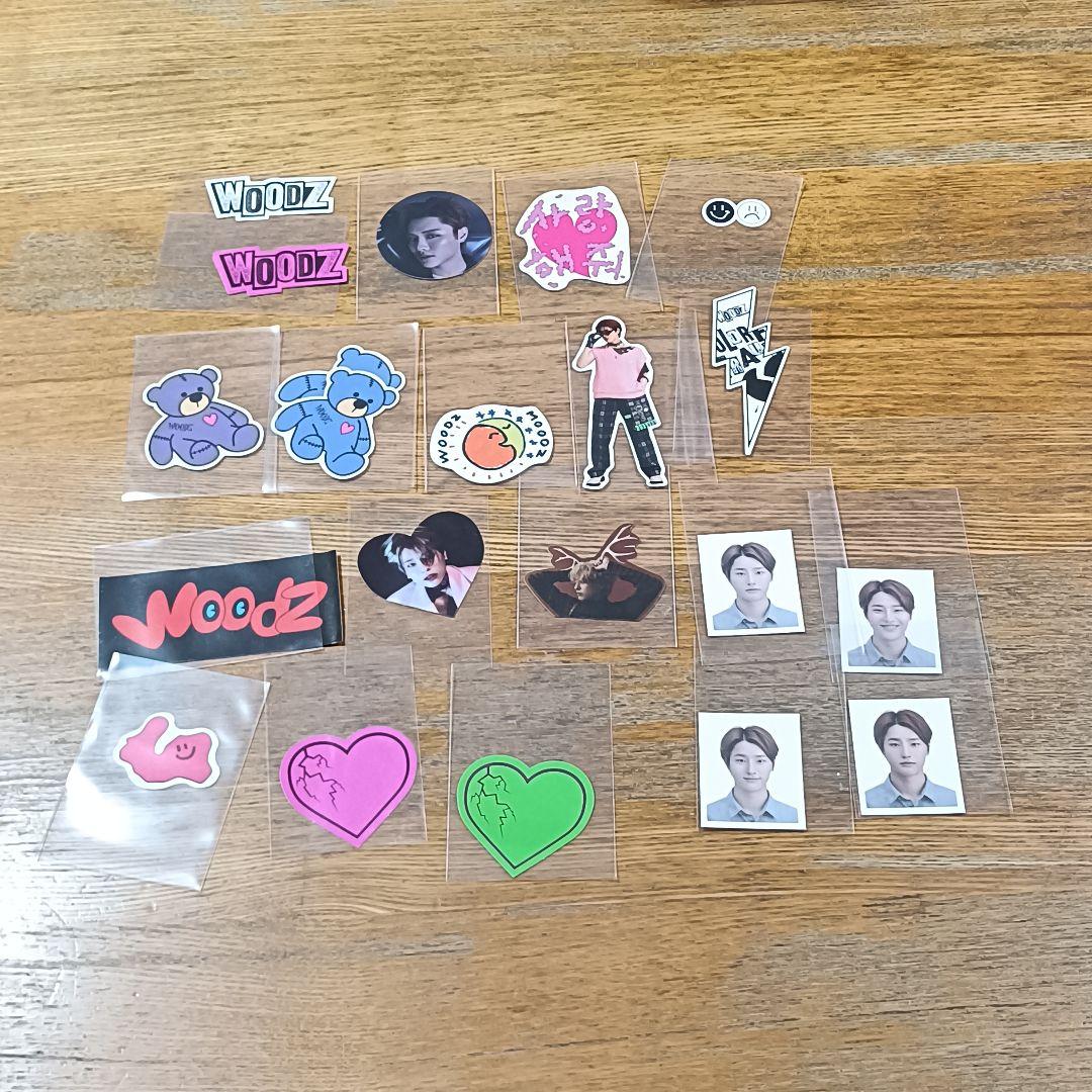 WOODZ スンヨン CD アルバム トレカ シール セット