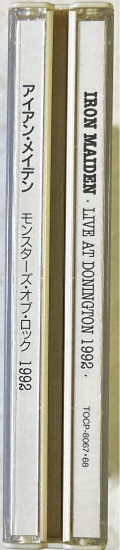 帯付き！国内盤2CD！アイアン・メイデン / モンスターズ・オブ・ロック1992