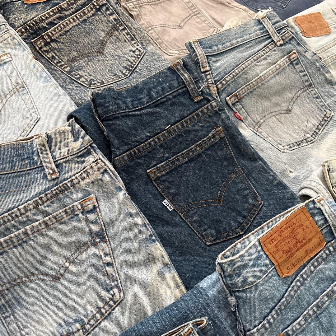 ご*】様 訳あり◎￼Levi's リーバイス ￼デニム USA製 ジーンズ ヴィ