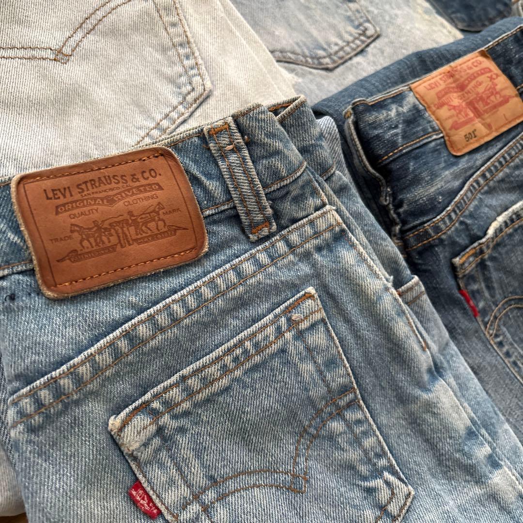 ご*】様 訳あり◎￼Levi's リーバイス ￼デニム USA製 ジーンズ ヴィ