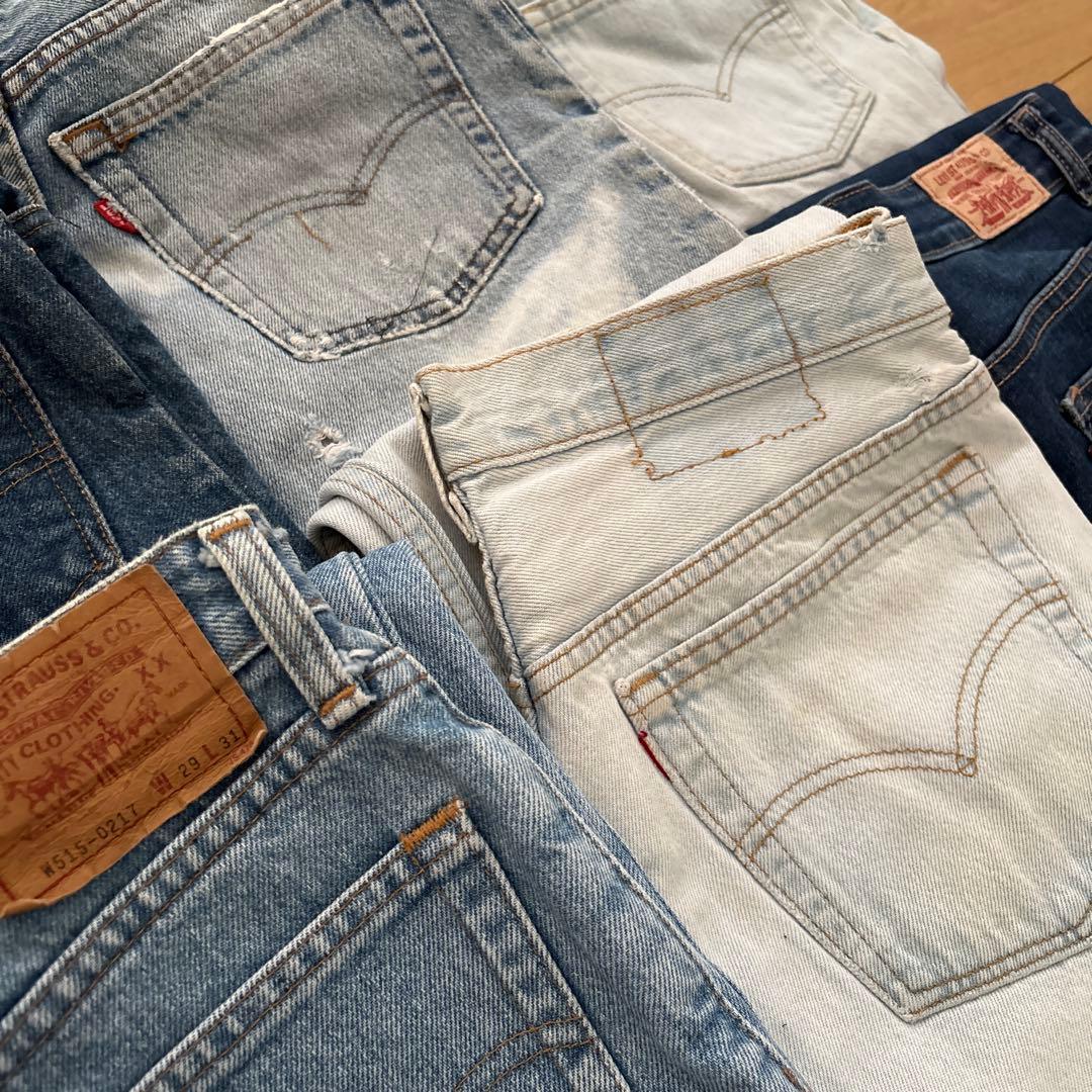 ご*】様 訳あり◎￼Levi's リーバイス ￼デニム USA製 ジーンズ ヴィ