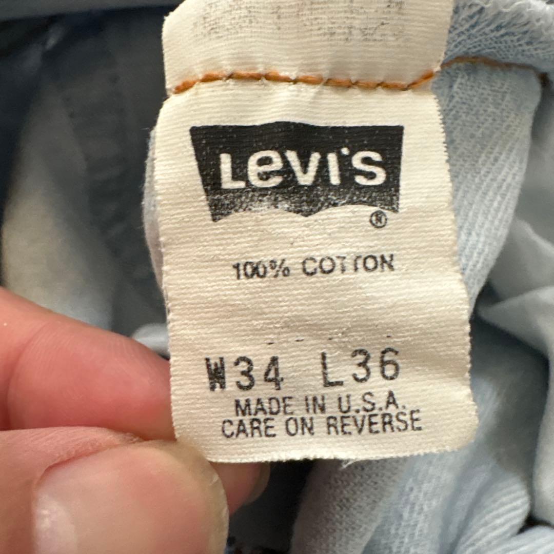 ご*】様 訳あり◎￼Levi's リーバイス ￼デニム USA製 ジーンズ ヴィ
