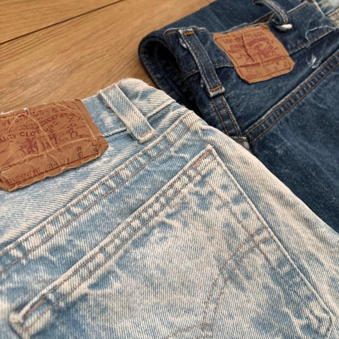 ご*】様 訳あり◎￼Levi's リーバイス ￼デニム USA製 ジーンズ ヴィ