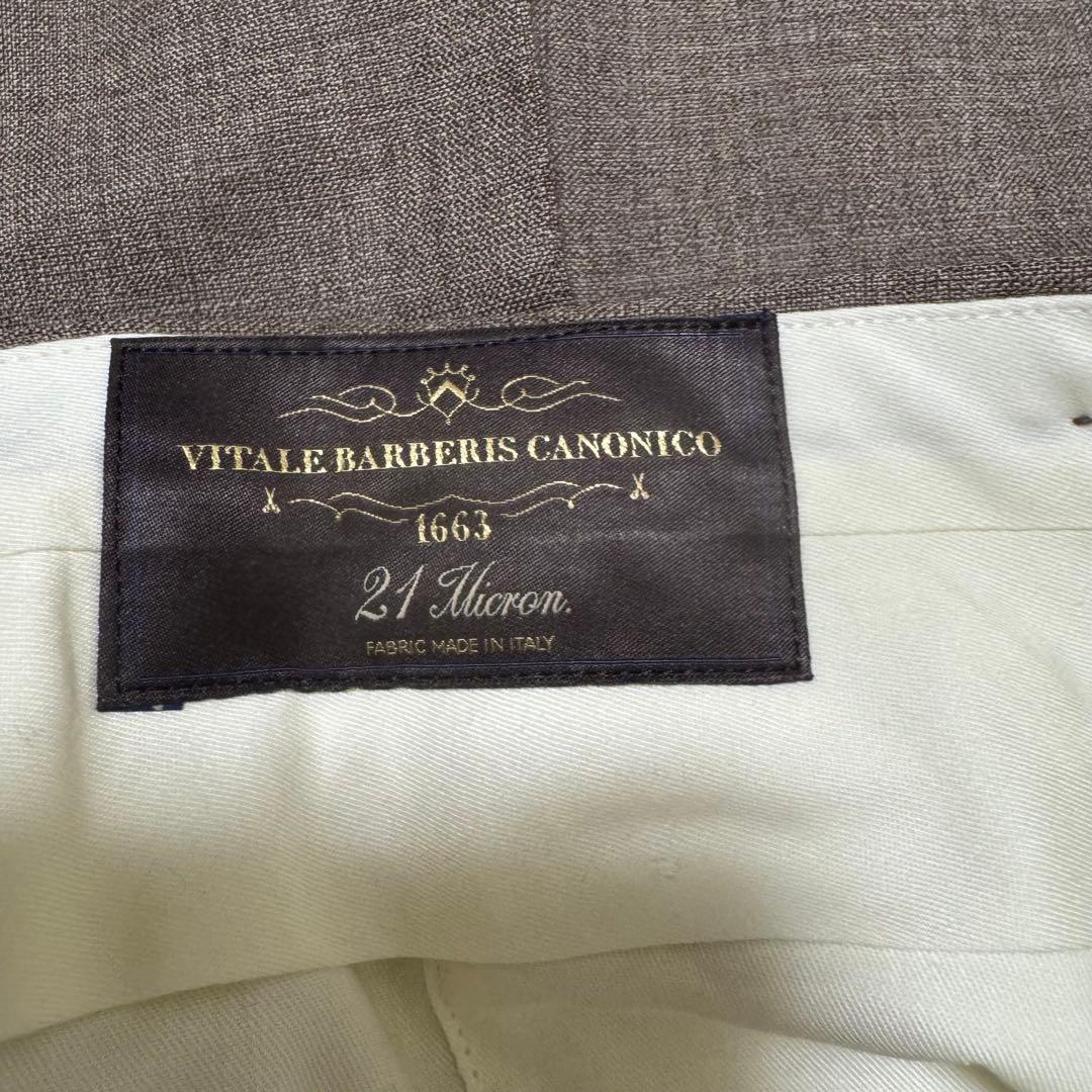 BEAMS F CANONICO トロピカルウール スラックス