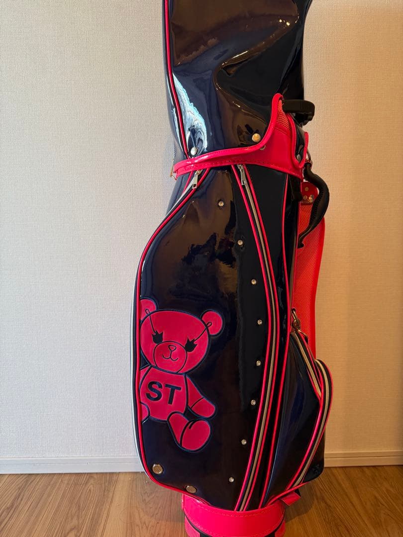 【美品】サマンサタバサ エナメル キャディバッグ