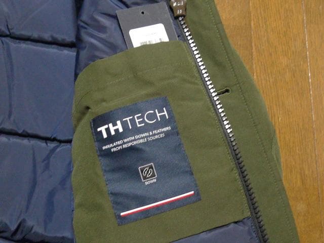 XL日本サイズ位トミーヒルフィガーUSA限定極暖3WAYフライトダウンジャケット