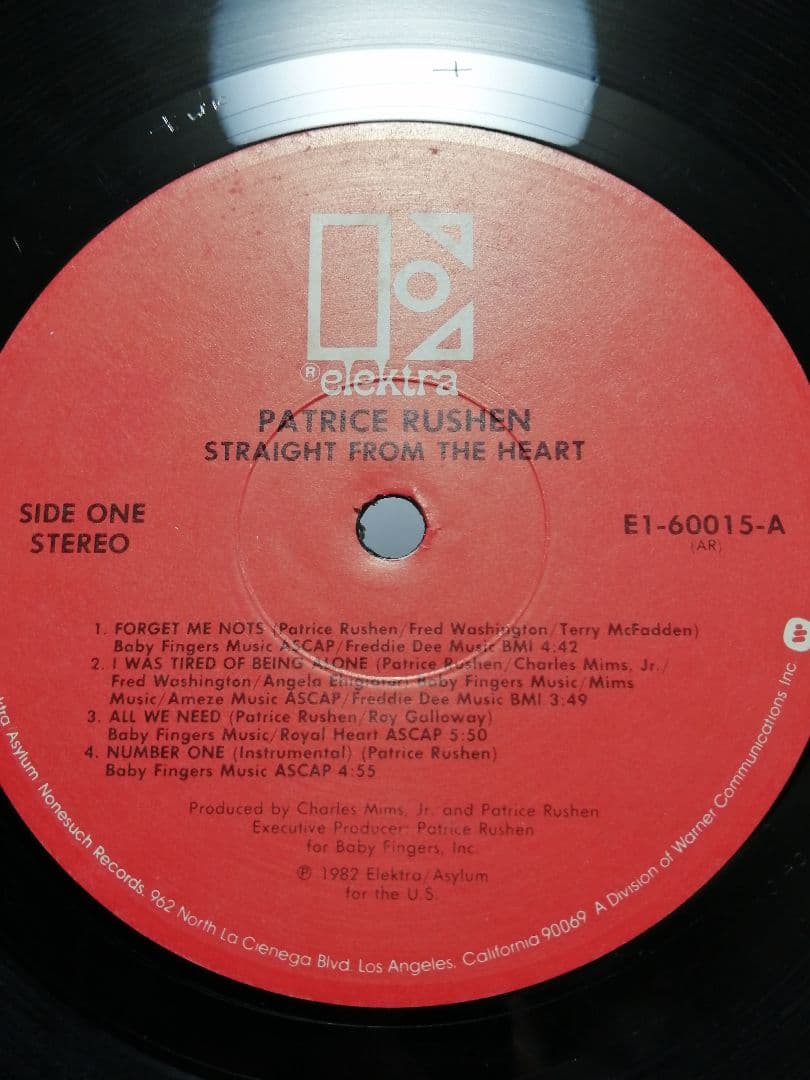 【USオリジナル】PATRICE RUSHEN フリーソウル名盤