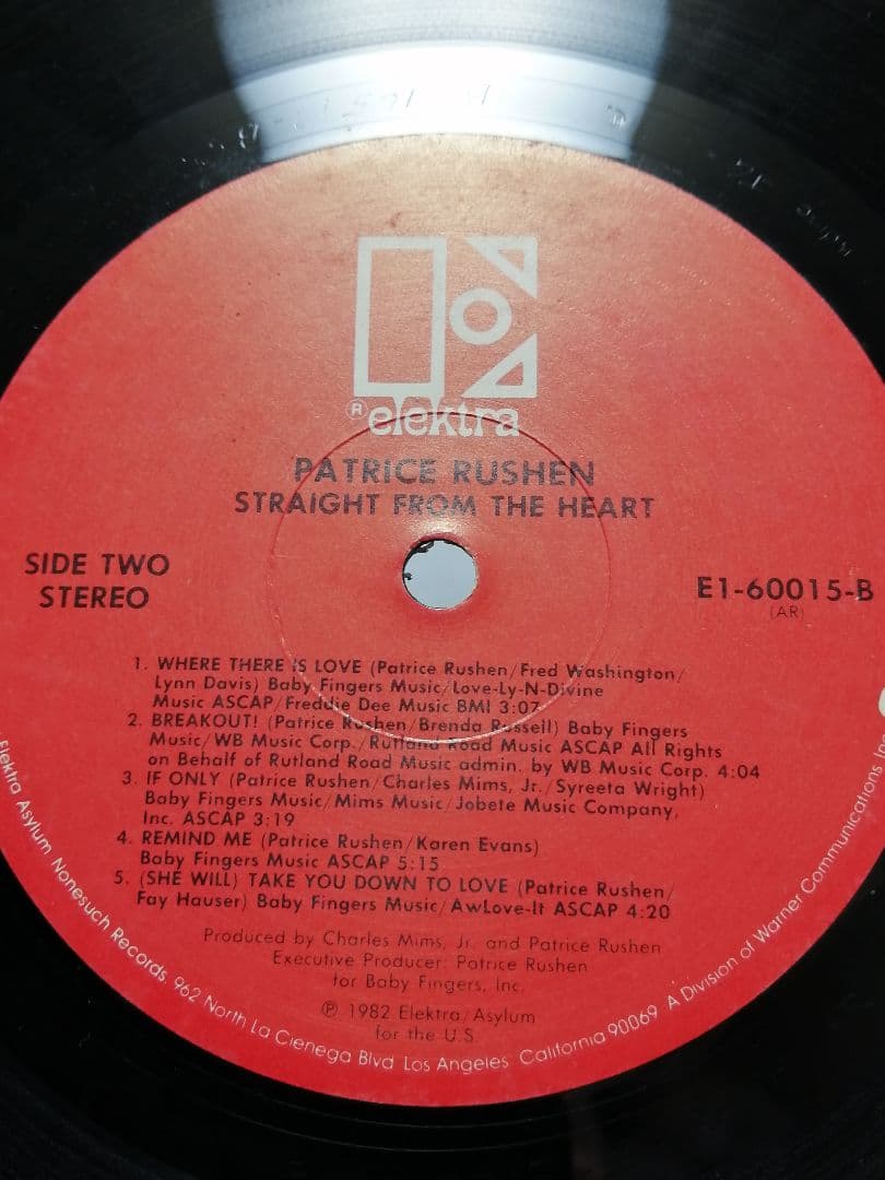 【USオリジナル】PATRICE RUSHEN フリーソウル名盤