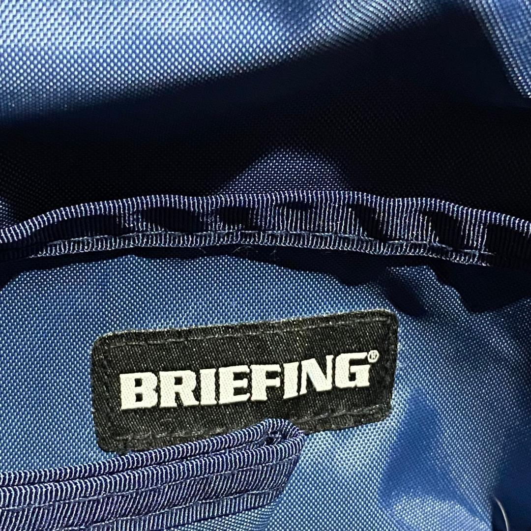 BRIEFING GОLF ブリーフィング ゴルフ カートバッグ ネイビー 刺繍