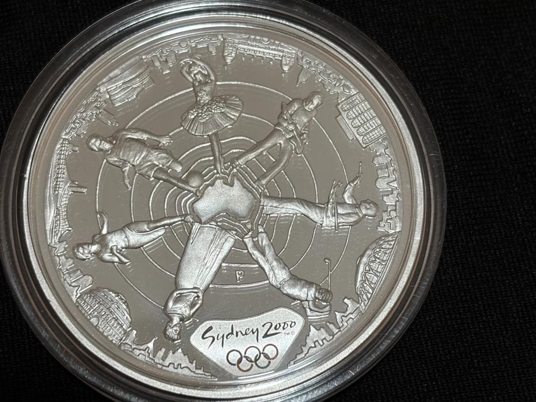 4枚セット1オンス純銀貨 シドニーオリンピック2000プルーフ