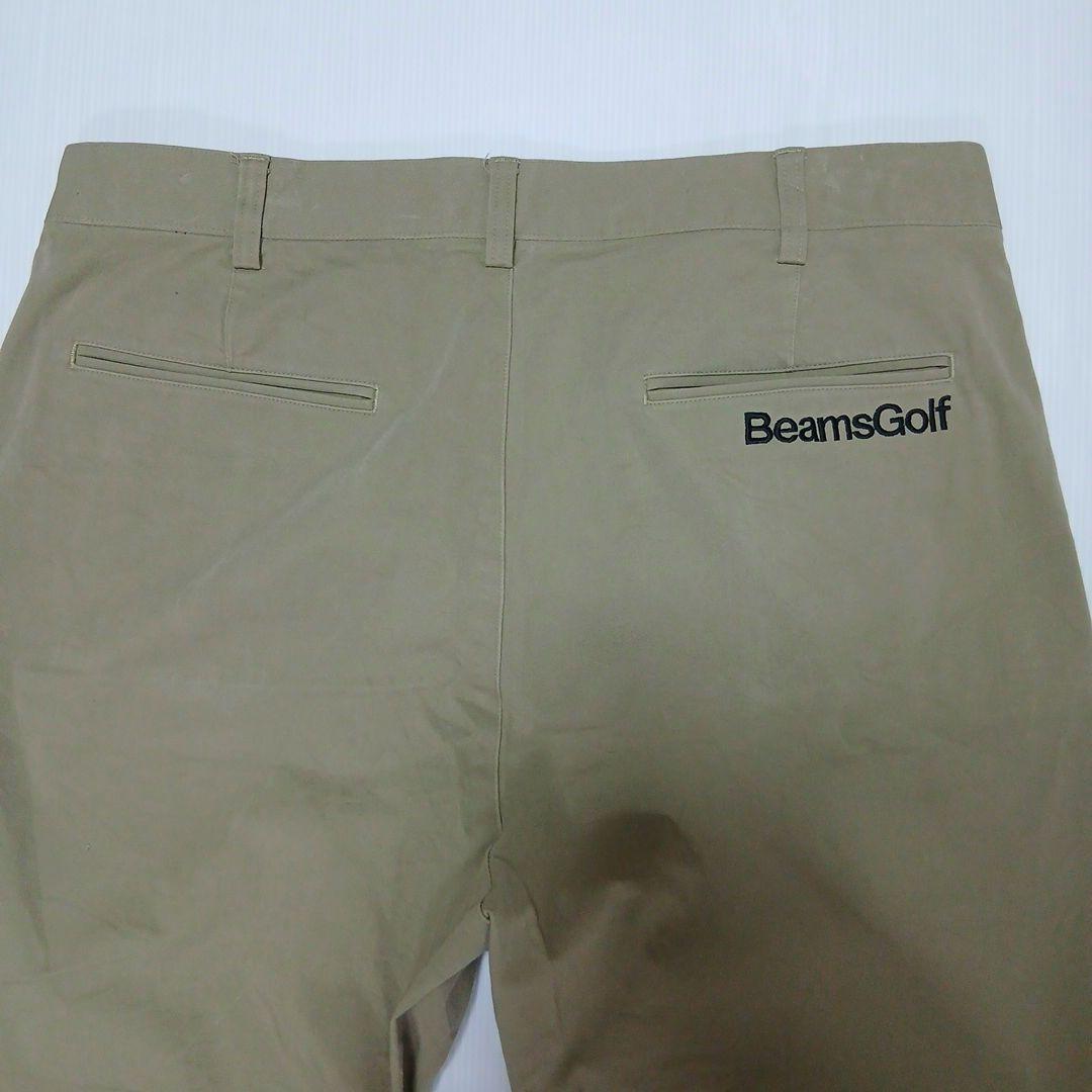 BEAMS GOLF ウエストアジャスタブルボタン付 ストレッチ チノ XL