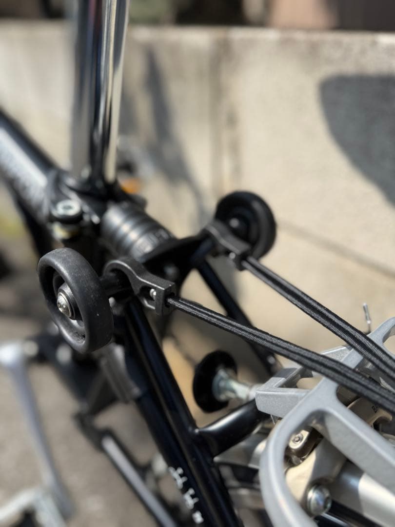 【大人カスタム】BROMPTON M6R BLACK 極美品　デッドストック