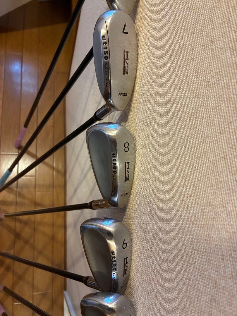 PRGR ut200 ut150 ut100 レディース アイアンセット 8本