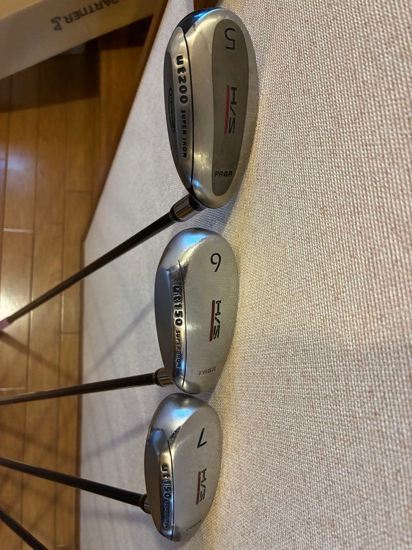 PRGR ut200 ut150 ut100 レディース アイアンセット 8本