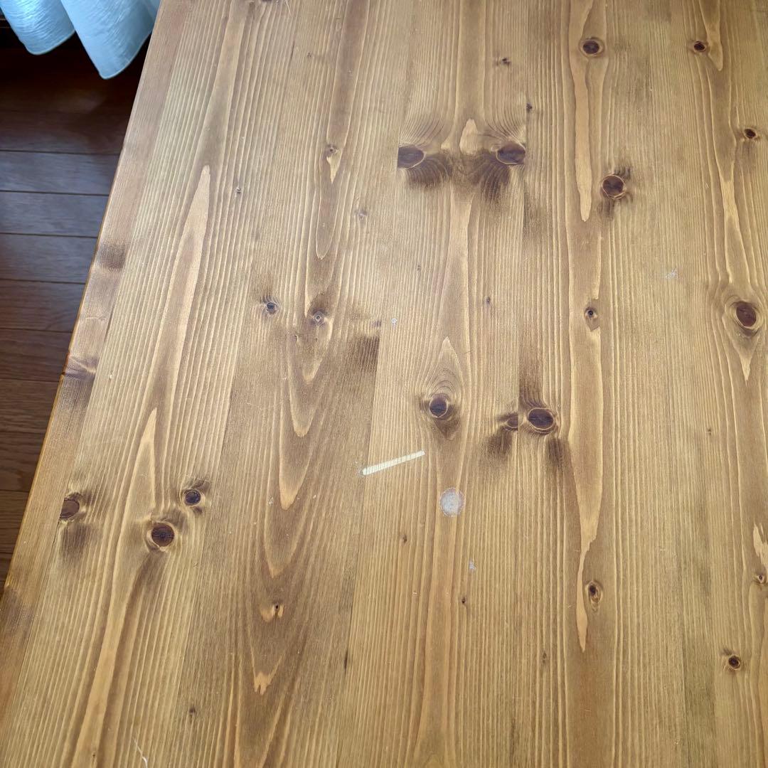 ［幅110］ローテーブル　ローデスク　天然木使用　完成品　組み立て不要