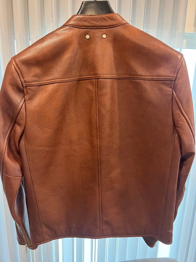 coach メンズ　レザー ジャケット