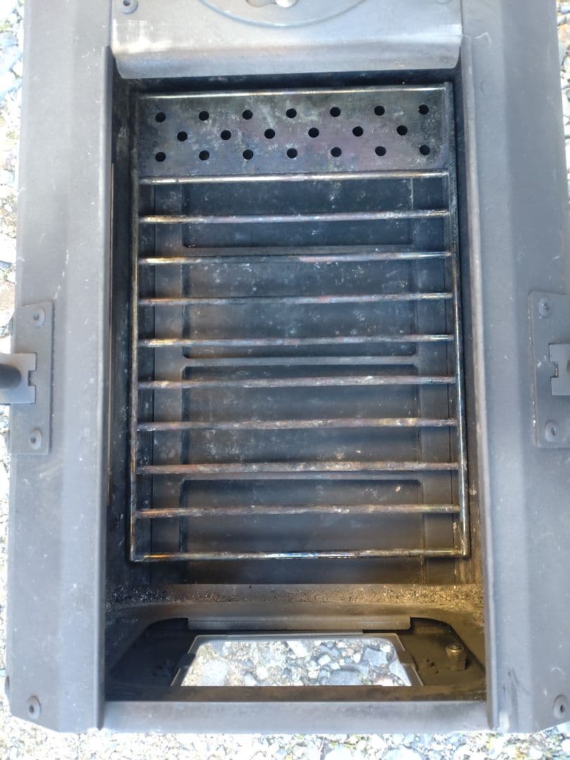 VASTLAND 薪ストーブ クッキングストーブ 耐熱ブラック塗装 3面ガラス窓