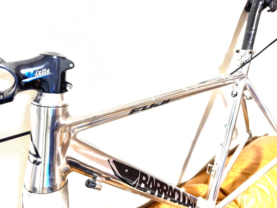 【希少】FUJI BARRACUDA ハイポリッシュ ロードバイクフレーム